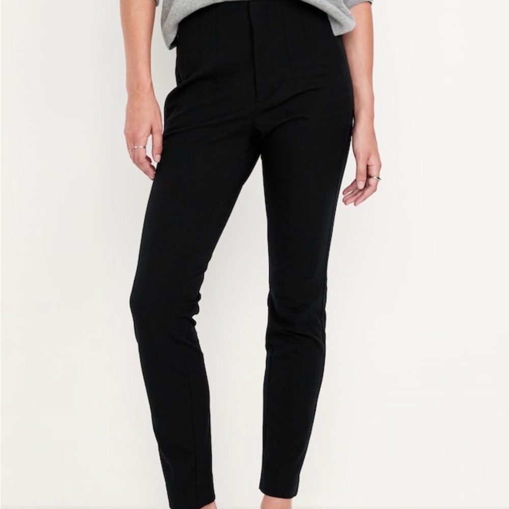 Old Navy Extra High-Waisted Polished Pixie Skinny Office Pants